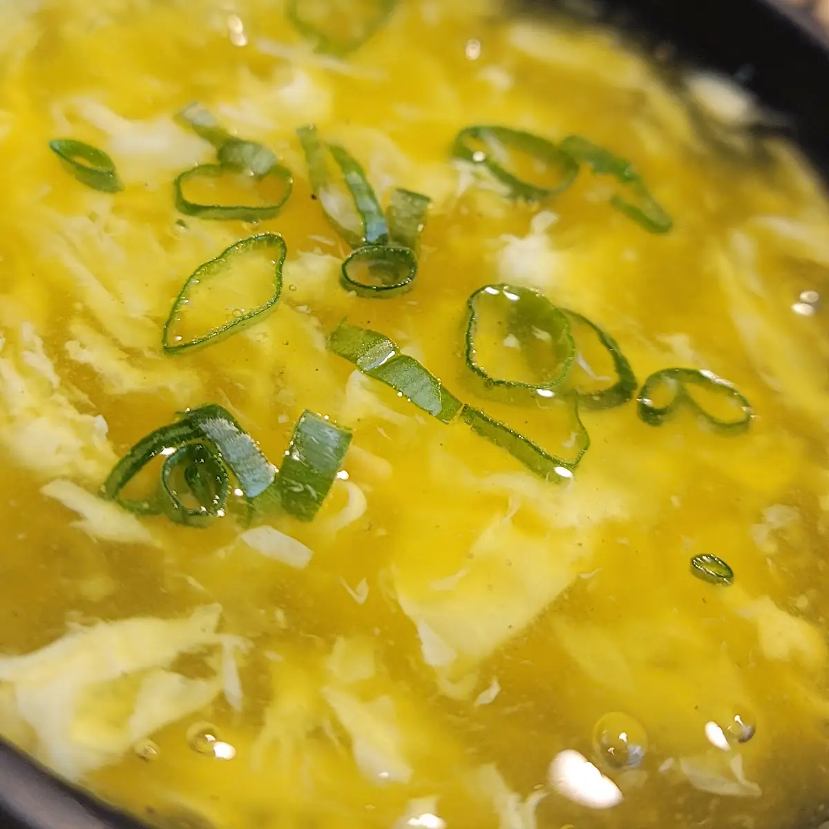 蛋花汤 egg drop soup